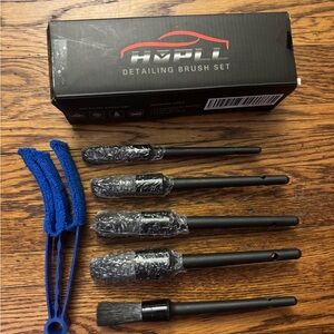 HMPLL Detailing Brush Set with Blue Cleaning Tool